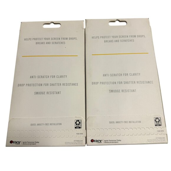 OtterBox Apple iPhone 8/7+ Trusted Glass Screen Protector 2PK - Picture 8 of 10